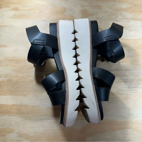 MIA Black Platform Sandals Women’s Size 6.5 - Picture 4 of 8